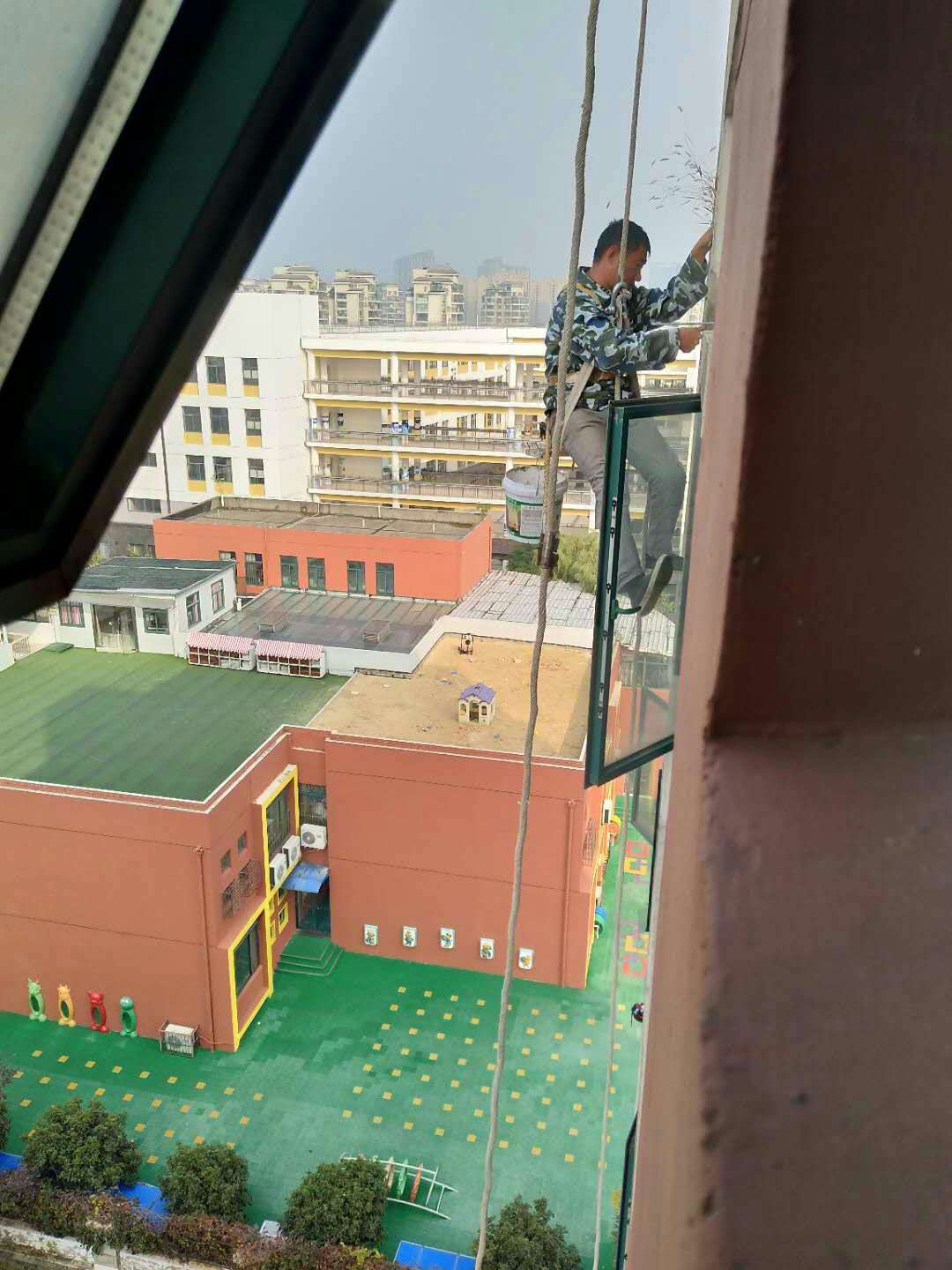 外墻防水工程，真的不難 [南京藍盾]