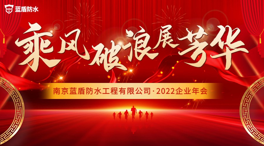 藍盾防水2021年會·乘風(fēng)破浪展芳華